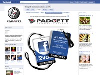 Client - Padgett - Custom Facebook Page